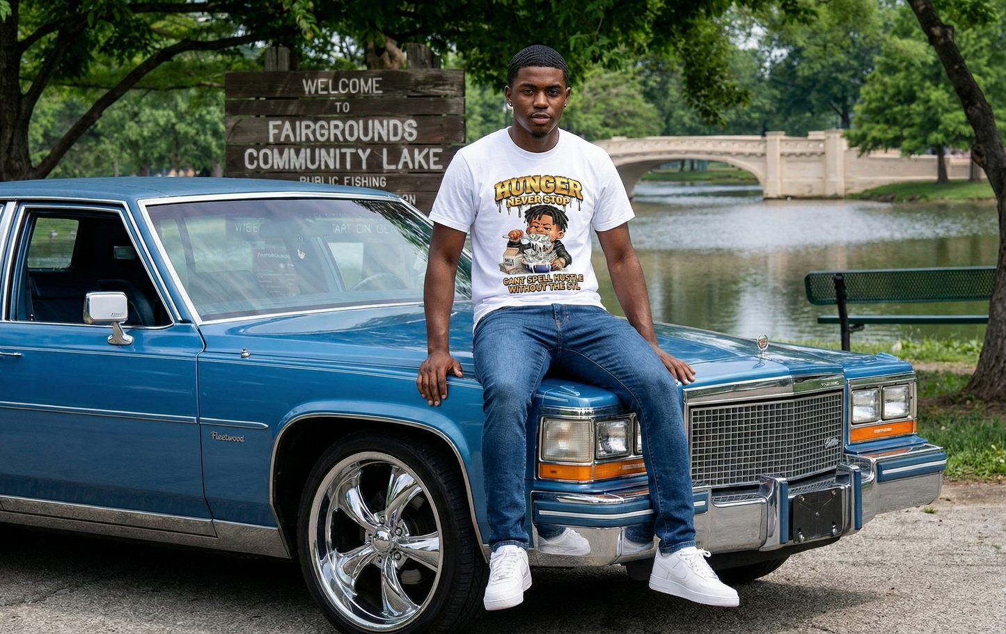 Hunger Never Stop  Limited Edition 314 Day Streetwear Tee – STL Hustle Collection