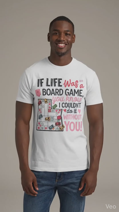 Romantic Board Game Graphic Shirt – Valentine's Day & Anniversary Gift