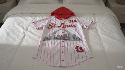 Premium 314 Day STL Skyline Hooded Jersey – Rhinestone & Embroidery Edition